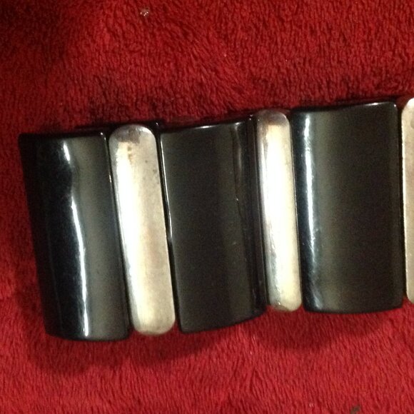 Lot of 1 Metal Expansion & 5 Wide Stretch Vintage Bracelets **READ LISTING** - Picture 4 of 8